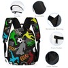 DOYULIK Soccer Theme Backpack Set for Kids,School Bookbag with Lunch