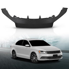LQI Front Air Dam Deflector Lower Valance Replacement Compatible with Volkswagen Jetta 2015-2018 5C6805903J9B9, VW1093128 Textured Black