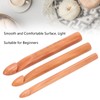 Bamboo Crochet Hook Handcrafted Knitting Needles Yarn Craft 20cm/7.9in Large
