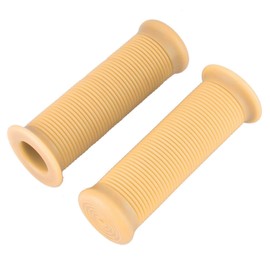 1 Inch Motorcycle Grips , Pair of 1inch 25mm Universal Motorcycle Vintage TPU Handle Handlebar Grip(Beige)