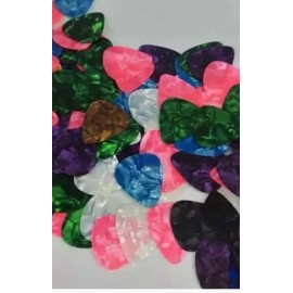 Unbranded 15 ) Multicolor Celluloid Acoustic Electric Guitar Picks Plectrums Thin 0.46mm