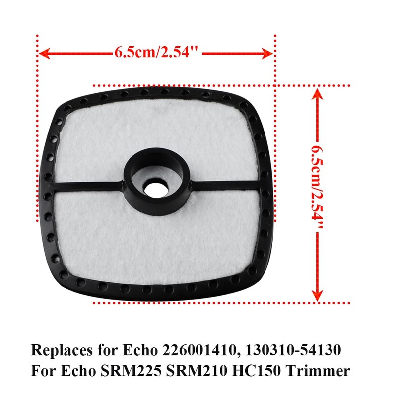 HUZTL SRM 225 Repower Tune-Up Fuel System Maintenance Air Filter