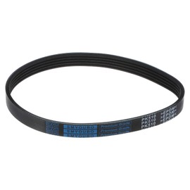 sourcing map 5PK510 V-Ribbed Belt, 5 Ribs, 510 mm Length x 18 mm Width x 5 mm Thickness, EPDM Poly V Belt, Industrial Transfer Belt