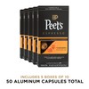 Peet's Coffee, Medium Roast Espresso Capsules, Compatible with Nespresso Original