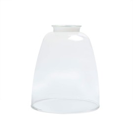 Permo Lighting Fixture Replacement Oval Cone Clear Glass Shade