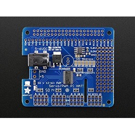 Adafruit (PID 2327) 16-Channel PWM / Servo HAT for Raspberry Pi - Mini Kit