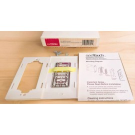 Lutron Brand New Lutron Seetouch Button Assembly and Faceplate Adapter Kit (SEE PHOTO)