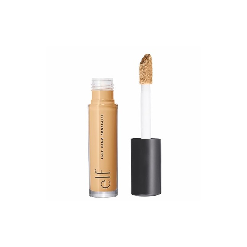 (85847mediumpeach) - e.l.f. 16Hr Camo Concealer Fullcoverage Formula, Medium Peach,