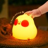 Cute Chicken Night Light Beside Nursery Night Light Dimmable Rechargeable