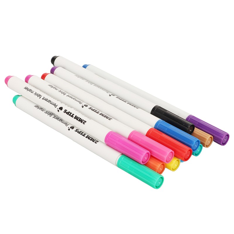 12pcs Disappearing Ink Pen Colorful Write Smoothly DIY Water Erasable