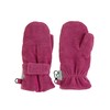 Sterntaler Unisex Children's Fleece Plain Mittens, magenta