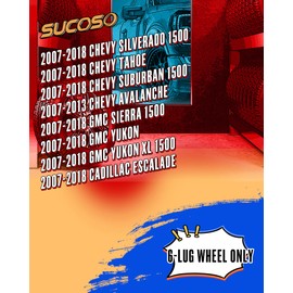 2-4" Lift Upper Control Arms for 07–18 Chevy Silverado 1500/GMC Sierra 1500 6 Lug, Chassis & Suspension Control Arm Kit with Ball Joints Fits Tahoe/Yukon/Suburban 1500, Replaces OE Stamped Steel Arms