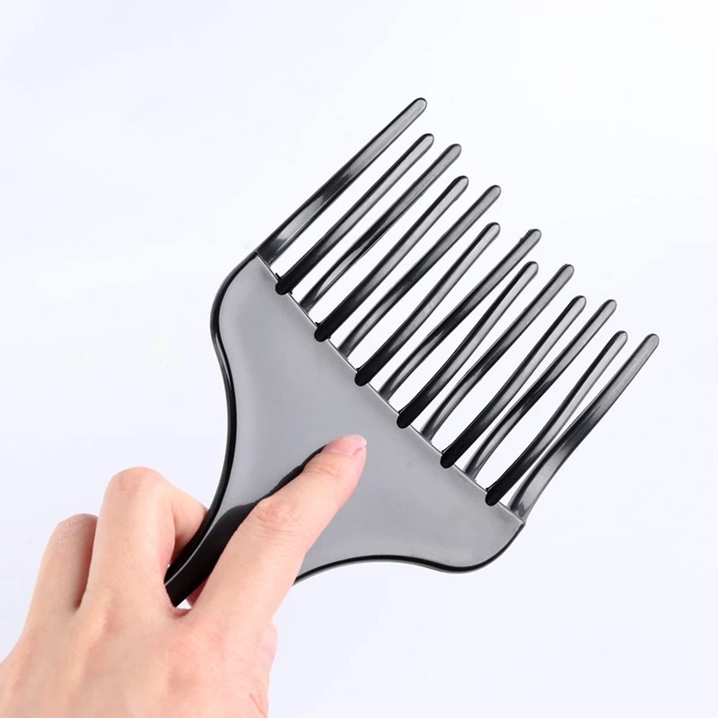1 piece finger styler Afro comb coarse, strand comb, curling