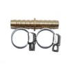 attwood Universal Brass in-Line 3/8-Inch Fuel Splice Kit, Model:11822-6