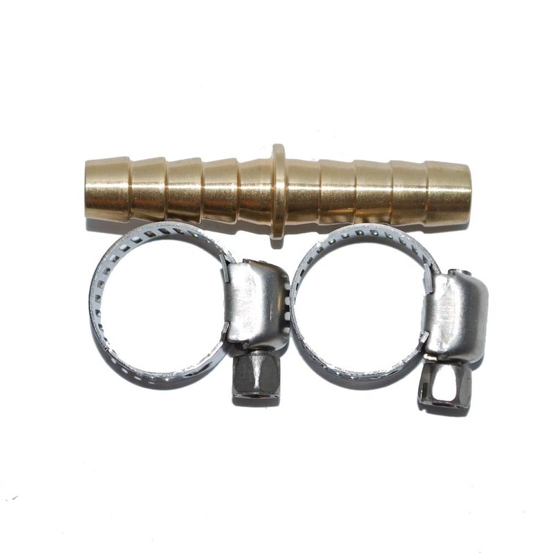 attwood Universal Brass in-Line 3/8-Inch Fuel Splice Kit, Model:11822-6