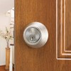 Design House 790634 Adjustable 2-Way Replacement Round Corner Deadbolt Latch