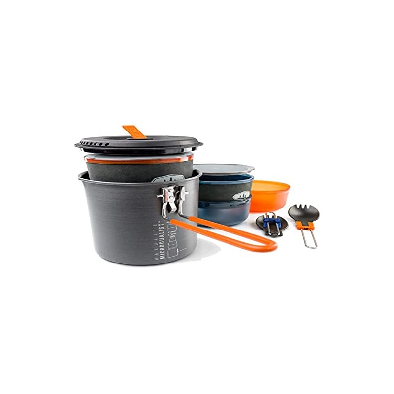 GSI Outdoors Halulite Microdualist Kitchen Set, Multi-Colour