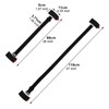 2 Pack Ski Carrier Straps Adjustable Shoulder with Cushioned Ski