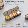ROWNYEON ROWNYEON Pill Box Organiser 7 Day Weekly Pill Boxes