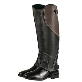 PFIFF Mini Chaps Black/Brown Size:S