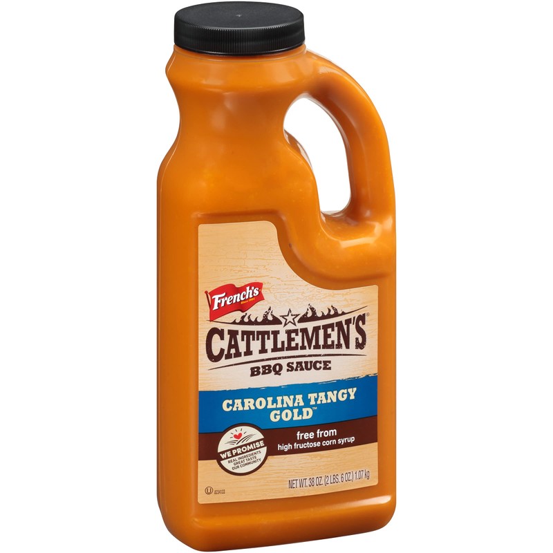Cattlemen's Carolina Tangy Gold Bbq Sauce, 38 oz (Pack of