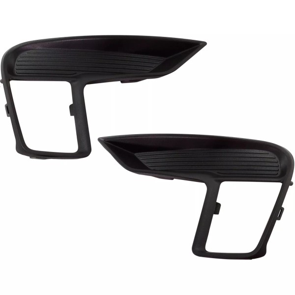 Evan-Fischer Fog Light Cover Set For 2018-2019 Ford Explorer Front