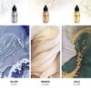 KAMENSKAYA Metallic Alcohol Ink Set: Gold Alcohol Ink, Silver Alcohol