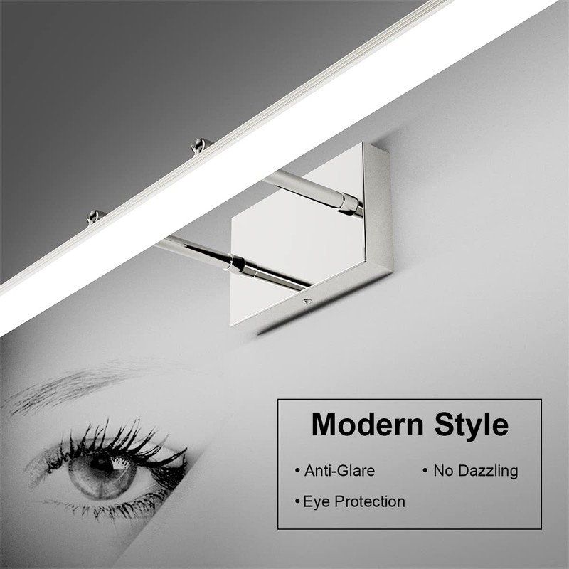 Aipsun 48 inch LED Vanity Lights Adjustable Bathroom Wall Light