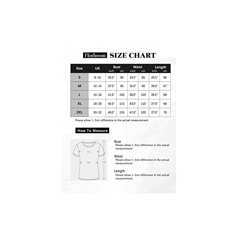 Florboom Women's T-shirt, long-sleeved/short-sleeved V-neck top, summer basic shirt, Mallow