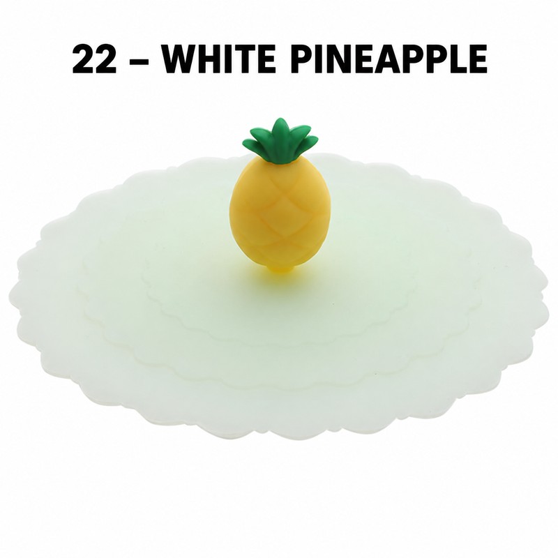 10cm Silicone Cup Cover for Drinks – Heat-Resistant Dustproof Suction