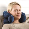 WENKO Multi Relax-Kissen - für jede Nackenform, Polyester, 36 x