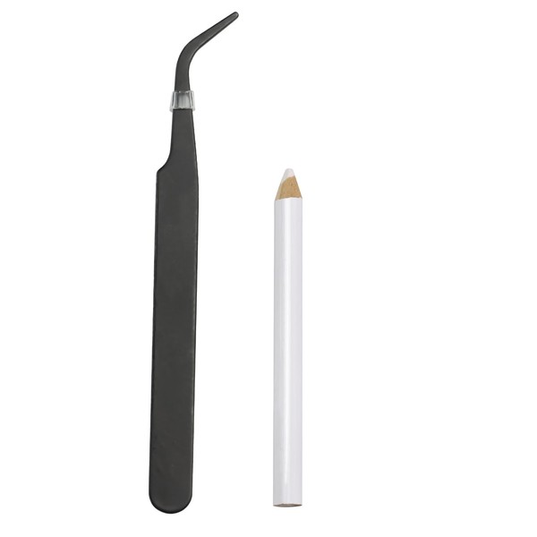 Lixiin Wax Pencilcil Tweezers Tool Sets for Resin Flatback Rhinestone Nail Art Gem Dotting Crystal Pick up Tools
