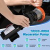 Macerator Pump 18555-000A Compatible with Flojet 18555-000A - 3/4" Garden