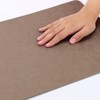 marysgift Placemats Set of 4 PU Leather Reversible Table Mats