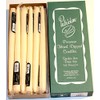 12'' Taper Candles Pack/12. Made in USA (Ivory)