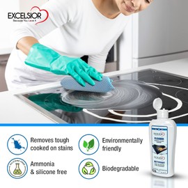 Excelsior HE Ceramic and Glass Cooktop Kit, 12.5 Ounce