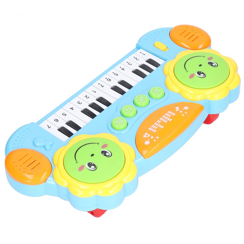 Piano Toy Electronic Keyboard Sound Light Effects Instrument for Above