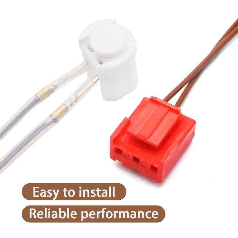 JUUDDENPARTS Universal Car Diesel Heater Temperature Sensor, Probe Square Connector