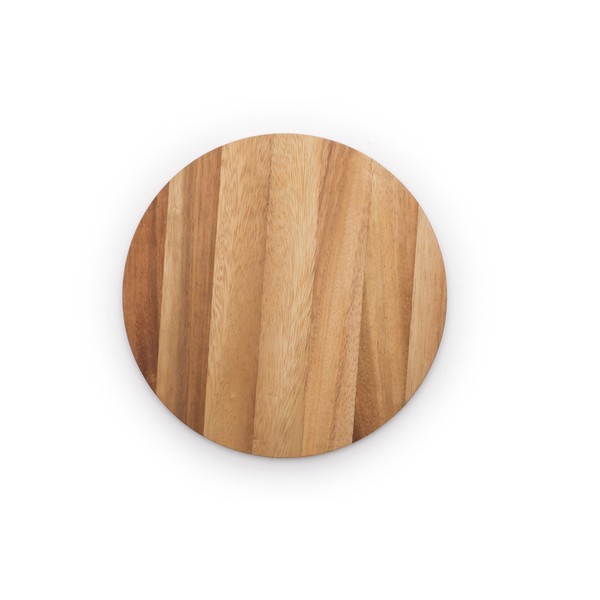 Ironwood Gourmet Multi-Use Circle Serving Board, Acacia Wood