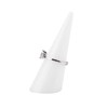 5PCS Plastic Finger Cone Ring Stand, Single Finger Display Ring