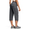 ISEEGZ Cargo Capri Pants for Women Lightweight Quick Dry UPF