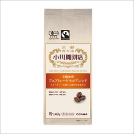 Ogawa Coffee Organic Coffee Fair Trade Mocha Blend Powder, 4.9 oz (140 g)