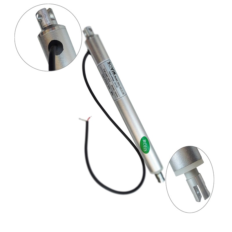 SOViK Actuador micro lineal de carrera de 12 V de