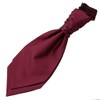 DQT Premium Woven Microfibre Plain Burgundy Solid Check Wedding Kids