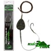 Angel-Berger Fly Ready2Fish Complete Inline Rig Carp Assembly Carptackle, Black