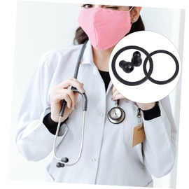 Gatuida 6 Sets Replacement Ear Piece for Part Comfortable Pvc Pack for Hospital and Clinic Use