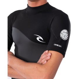 Rip Curl Omega 2 mm Back-Zip Spring Black MD