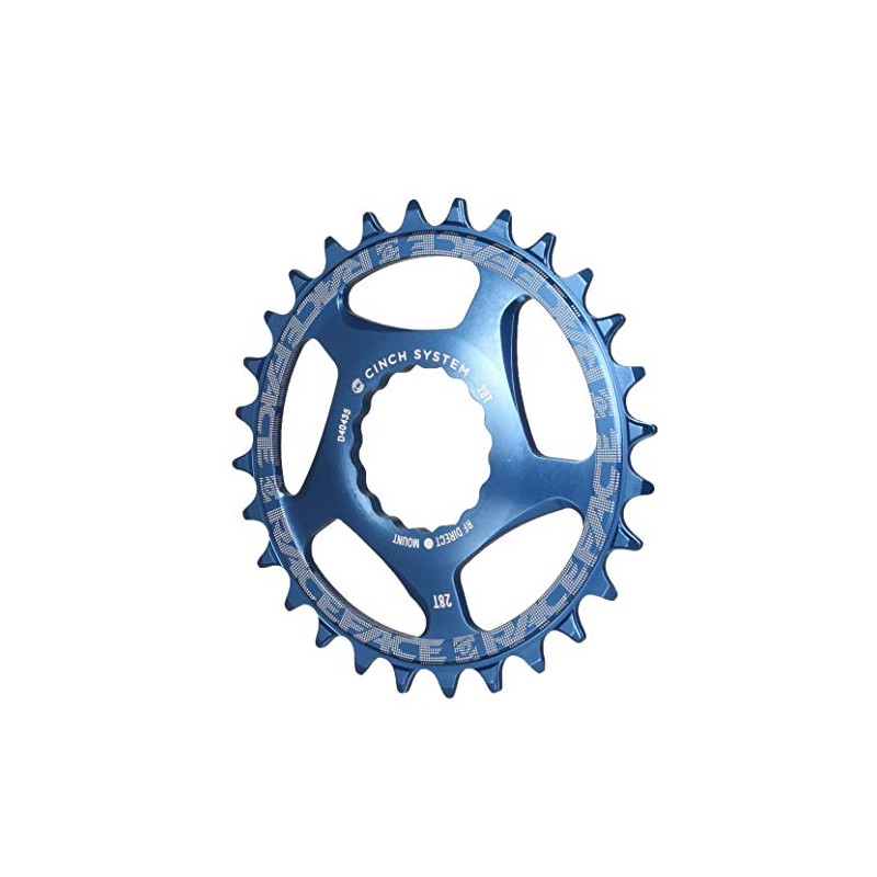 Race Face RNWDM30BLU Narrow Wide Cinch Direct Mount Chainring Blue,