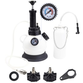 VAGNEUS 2L Manual Brake Bleeder Kit，Pressure Brake Bleeder Pump with 1L Brake Bleeder Bottle for Most Vehicles