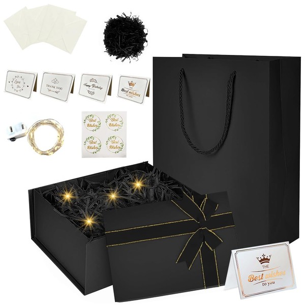Gift wrapping box, 22 x 16 x 8.7 cm, gift